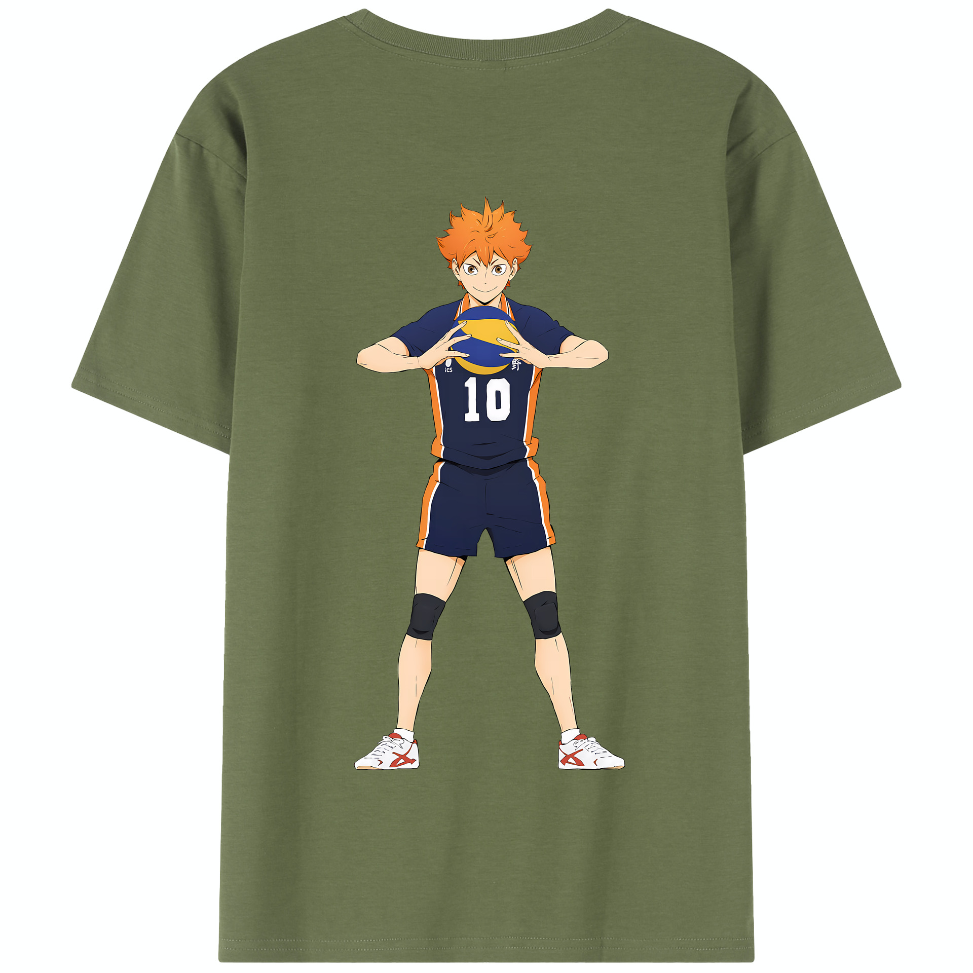 （画像用） ハイキュー!! Haikyu!! 綿100％半袖Tシャツ（背面プリント）